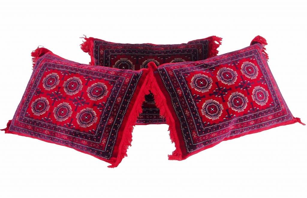 80x60 cm orient Afghan nomad rug seat cushions floor cushion pillow