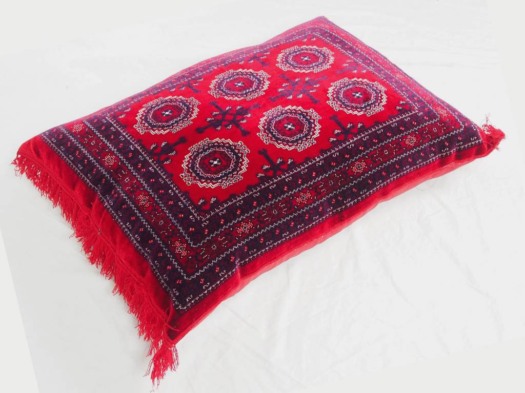 80x60 cm orient Afghan nomad rug seat cushions floor cushion pillow