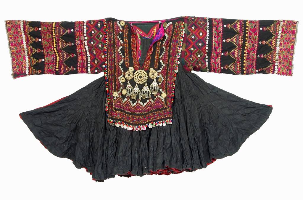 3 parts antique  Afghanistan nuristan  Woman  Dress jumlo No:F