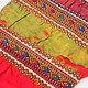 antique Multicolored Cotton Bag Vintage Sindhi Embroidery Antik Banjara Tasche  Nr:B