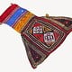 antique Multicolored Cotton Bag Vintage Sindhi Embroidery Antik Banjara Tasche  Nr:C