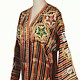 Turkmen  silk Chapan  coat Chirpy Mantel khalat No:18/14