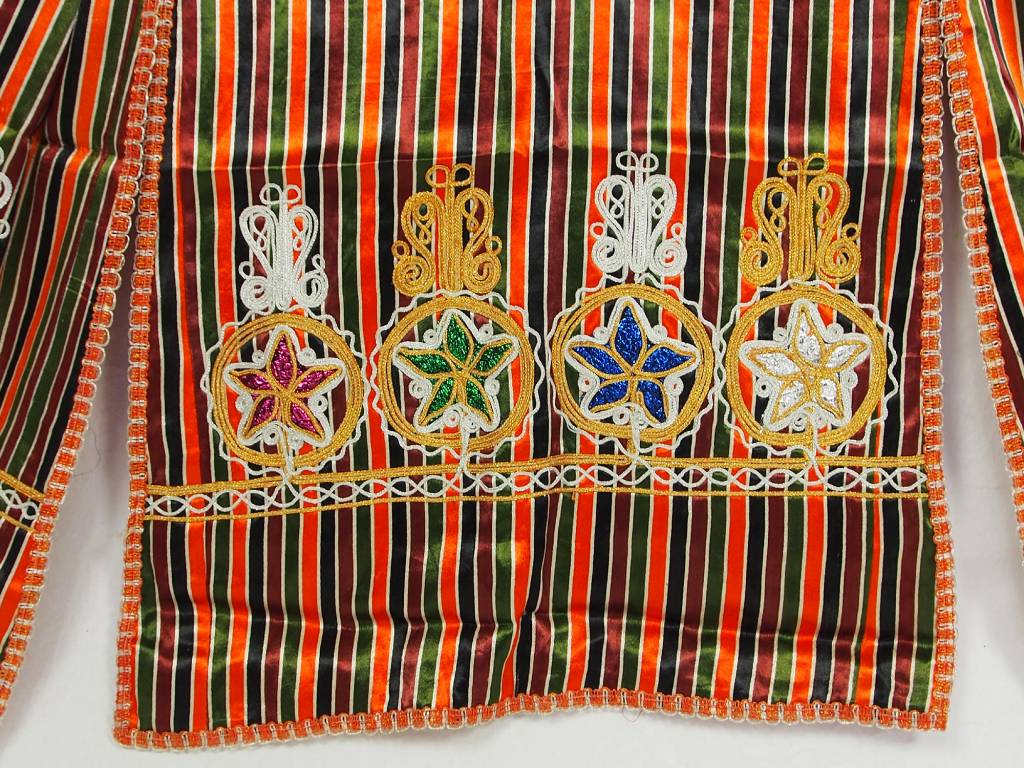 Turkmen  silk Chapan  coat Chirpy Mantel khalat No:18/14