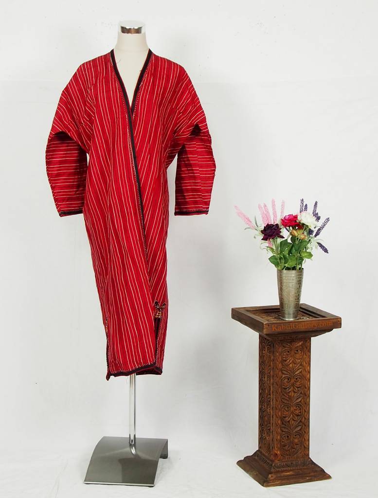 Turkmen antique silk Chapan  coat Chirpy Mantel khalat No:18/  15