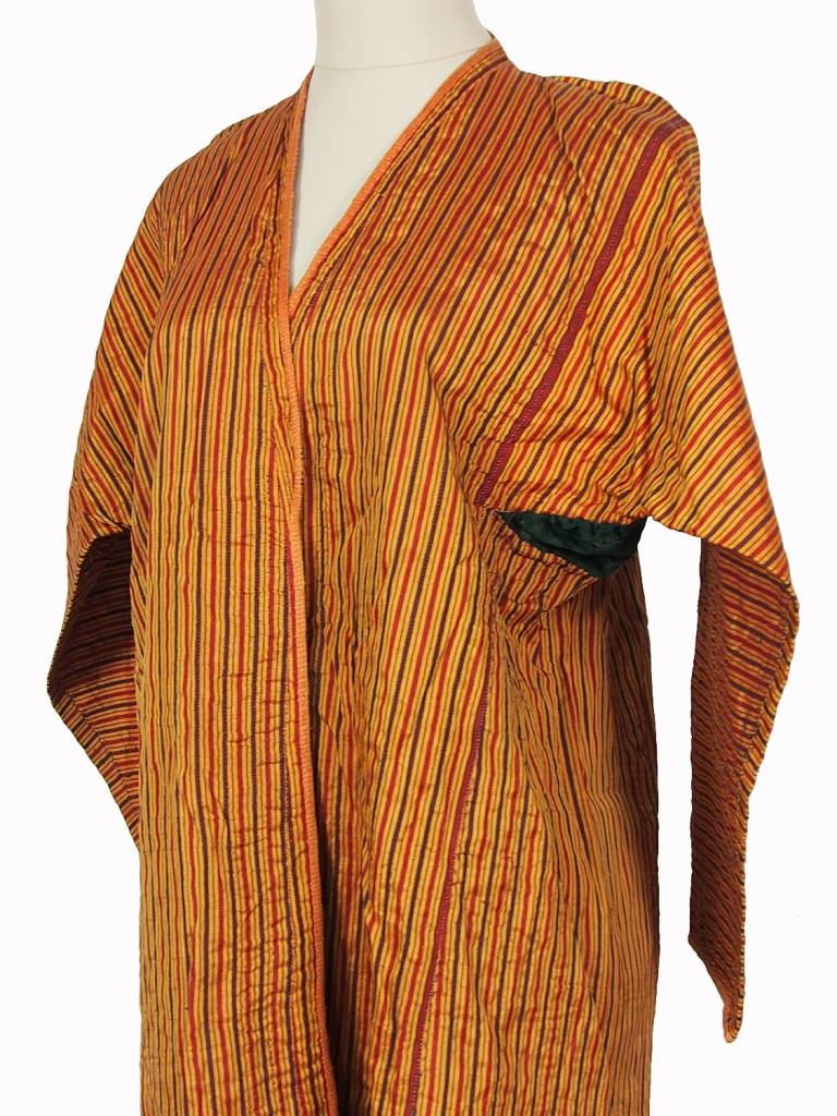 Turkmen antique silk Chapan  coat Chirpy Mantel khalat No:18/ 16