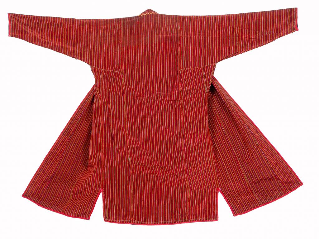 Turkmen antique silk Chapan  coat Chirpy Mantel khalat No:18/ 18