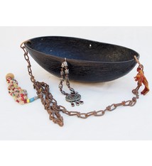 Kashkul Kashkool Begging Bowl Sufi Dervash Coco de mer No:E