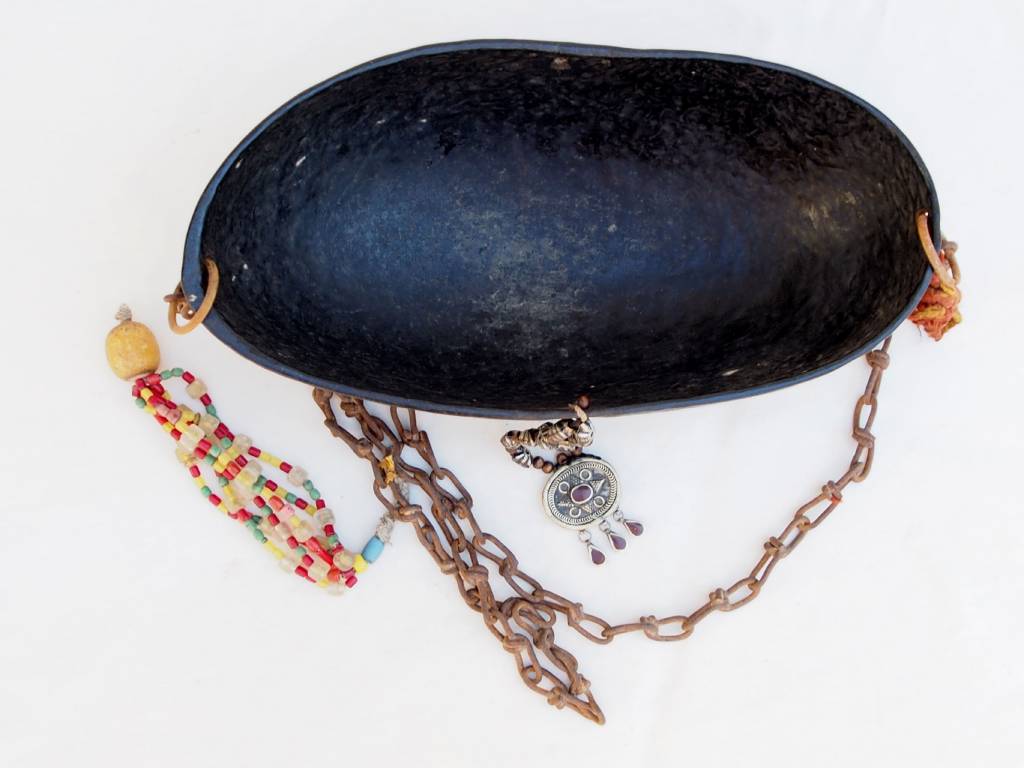 Kashkul Kashkool Begging Bowl Sufi Dervash Coco de mer No:E