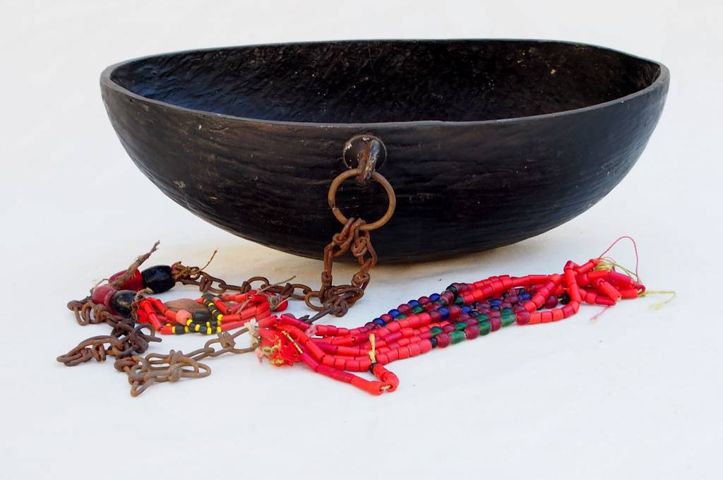 Kashkul Kashkool Begging Bowl Sufi Dervash Coco de mer No:F