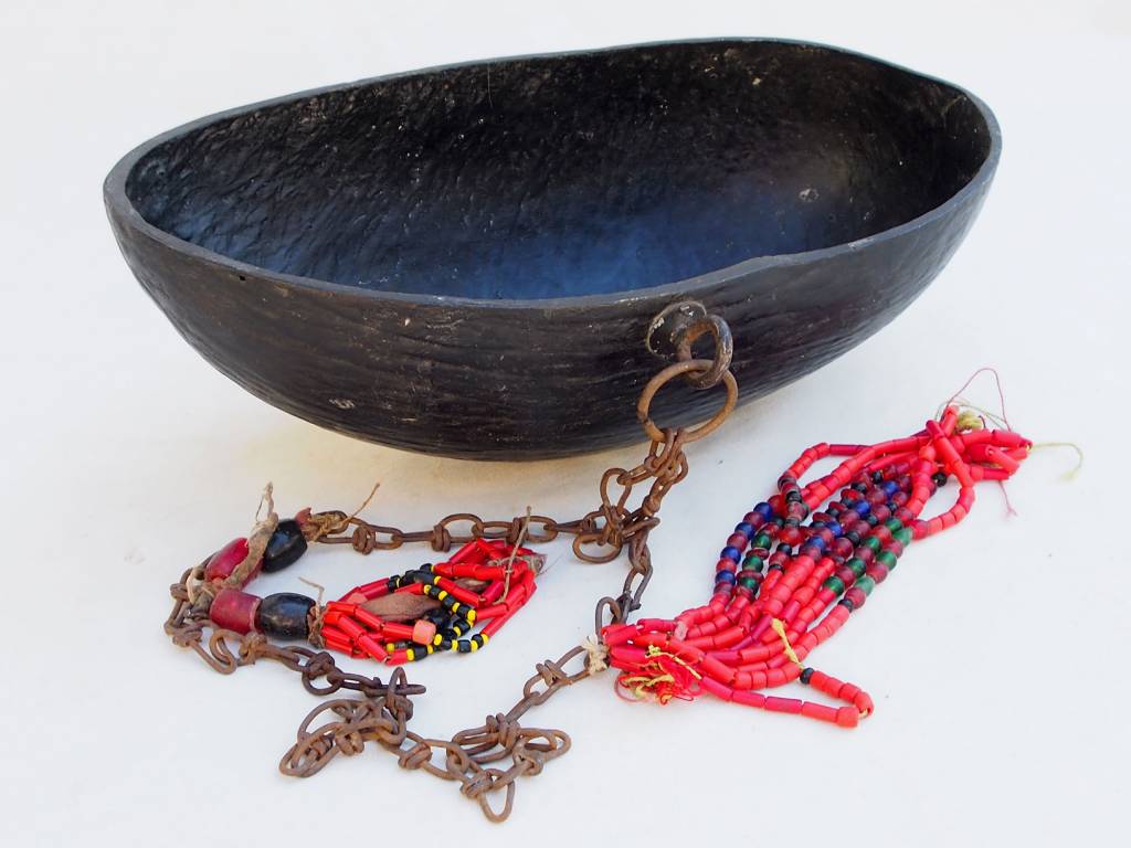 Kashkul Kashkool Begging Bowl Sufi Dervash Coco de mer No:F