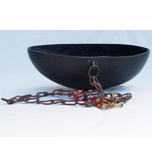 Kashkul Kashkool Begging Bowl Sufi Dervash Coco de mer Nr:G