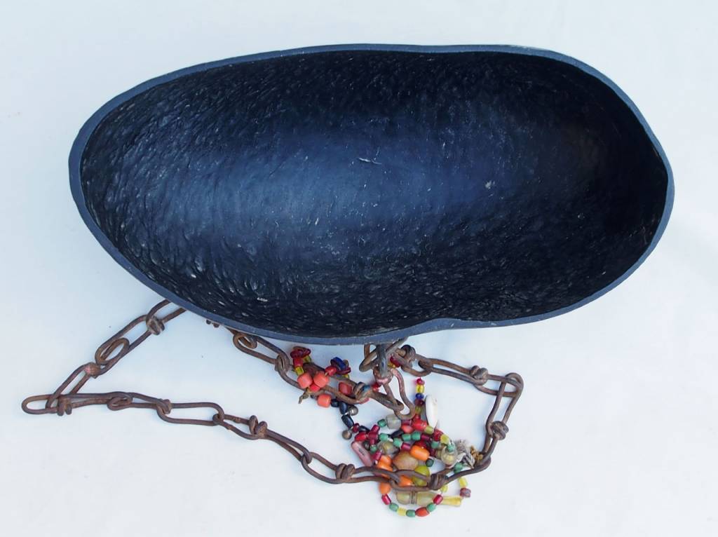 Kashkul Kashkool Begging Bowl Sufi Dervash Coco de mer No:G