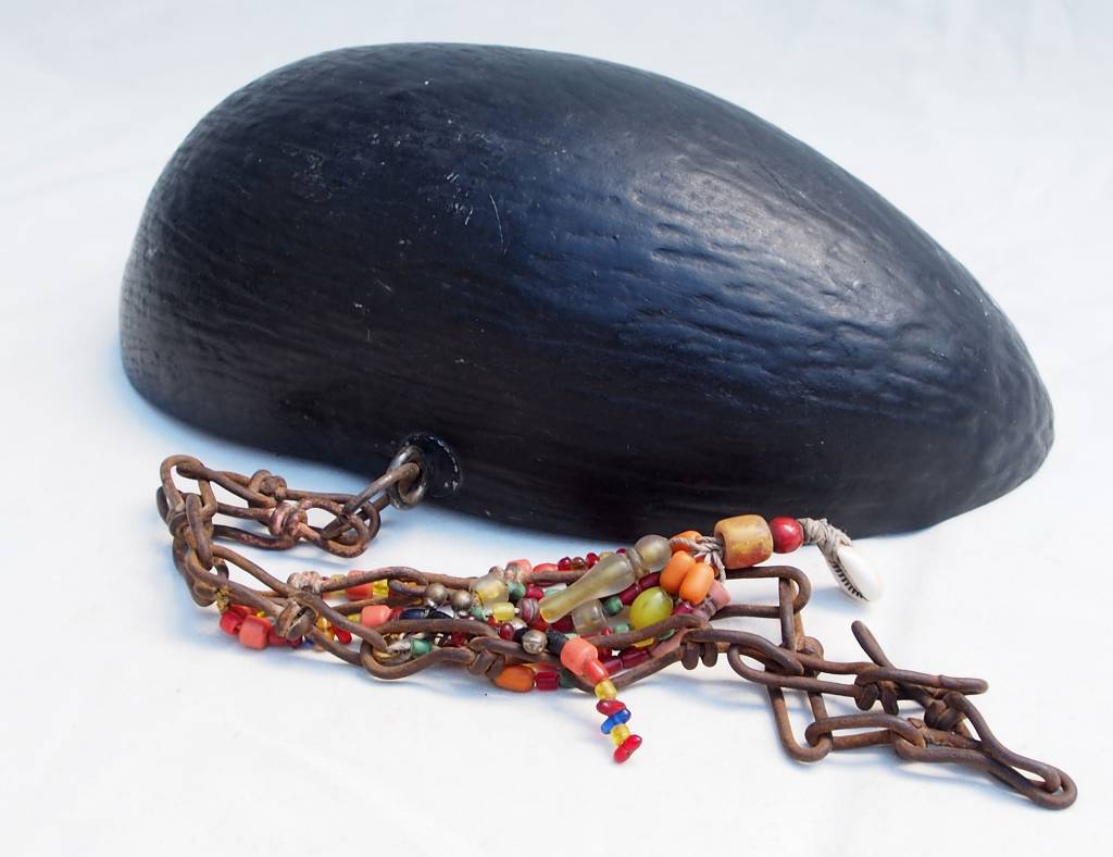 Kashkul Kashkool Begging Bowl Sufi Dervash Coco de mer No:G