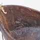 Antique wooden Kashkul Kashkool Begging Bowl Sufi Dervash No:2