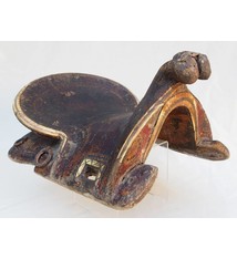 Antique islamic turkmen ottoman wooden painted horse saddle pferde Sattel  Nr:18/C