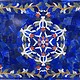 120x60 cm Marmor authentic Lapis Lazuli Pietra Dura Couchtisch Tisch Florentiner Mosaik Intarsienarbeit wohnzimmertisch Afghanistan (Lapis)