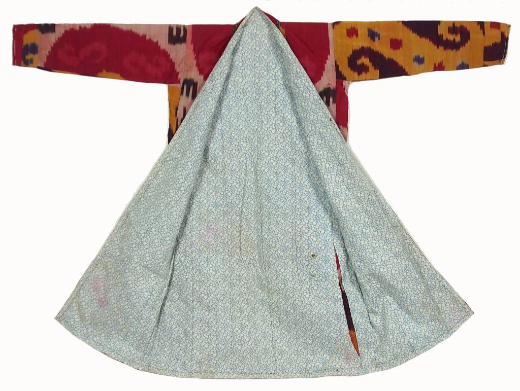 Antike Ikat mantel aus Usbekistan No:18/32