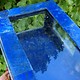 Extravagant Royal blau echt Lapis lazuli Schmuckkiste mit Glas aus Afghanistan Nr-18/A
