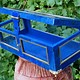 Extravagant Royal blau echt Lapis lazuli Schmuckkiste mit Glas aus Afghanistan Nr-18/B