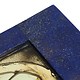 Extravagant Royal blau echt Lapis lazuli Schmuckkiste    Nr-18/1
