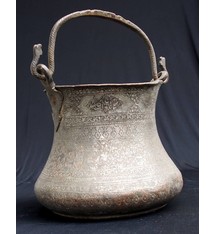   Antik Orient Kupfer wassereimer 19 J.h.