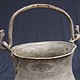 Antique Large  18th to 19th century Tinned Copper bucket No: 18/B