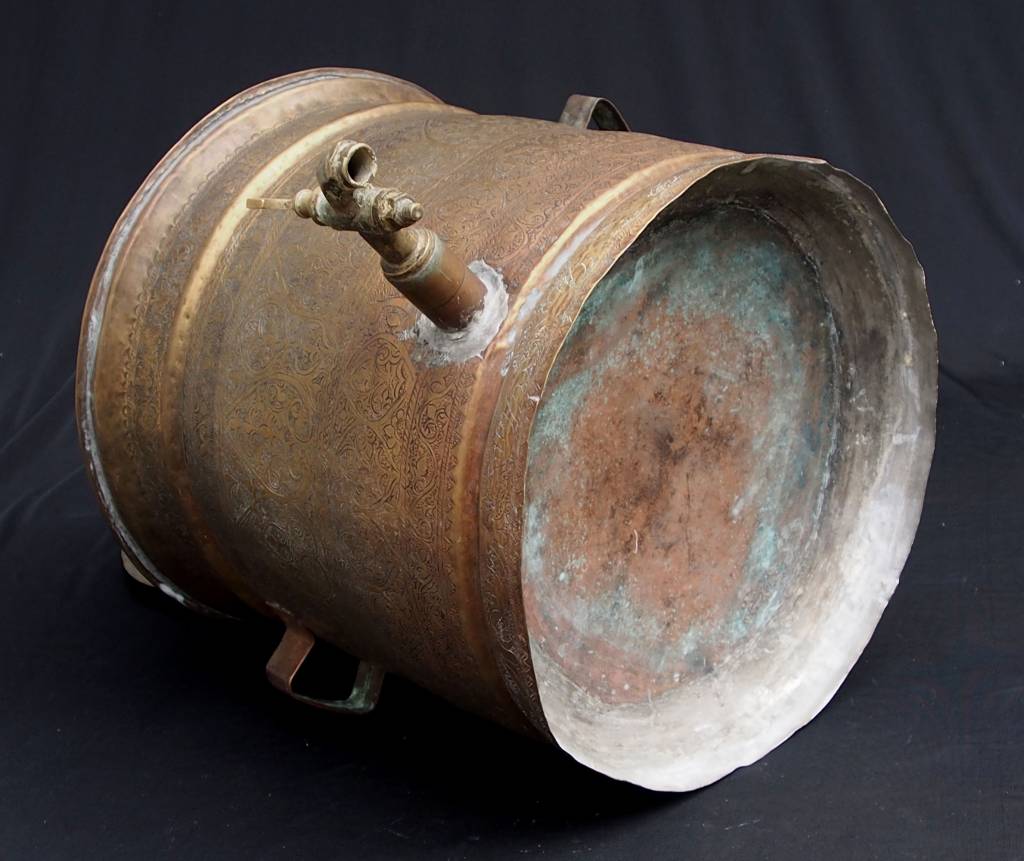 Antique brass samovar from Afghanistan antik messing wasserkocher No: 18/A