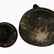 antique Islamic soapstone Large antique heavy tool gray stone cooking pot bowl vessel carved Artifact from Afghanistan No:C
