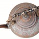 Antique Engraved Central Asian huge copper Teapot Ewer  XXL