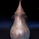 Antik osmanische Kupfer Wasserflasche gefäß