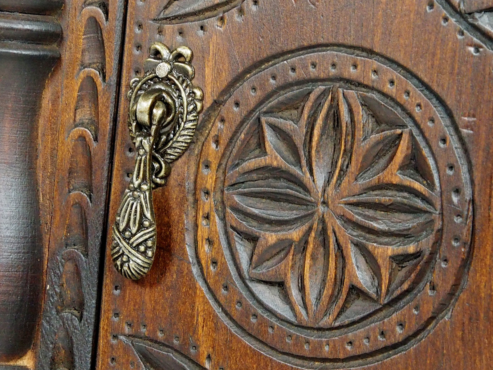 Key Box, Handmade Key Cabinet key wall holder wood key box Key Hanger Nuristan  B