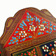 handpainted orient Bohemian Vintage style Key Box, 19/C