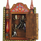 handpainted orient Bohemian Vintage style Key Box, 19/C