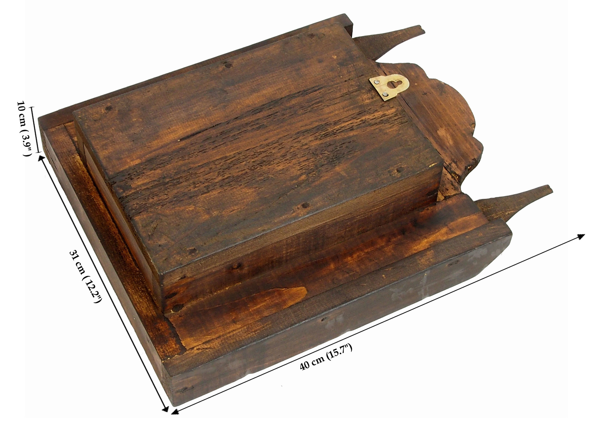 handpainted orient Bohemian Vintage style Key Box, 19/D