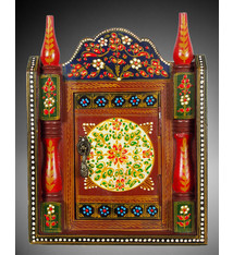 handbemalt Schlüsselschrank Afghanistan  (19/G)