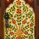 handpainted orient Bohemian Vintage style Key Box, 19/j