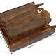 handpainted orient Bohemian Vintage style Key Box, 19/M