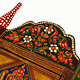 handpainted orient Bohemian Vintage style Key Box, 19/M