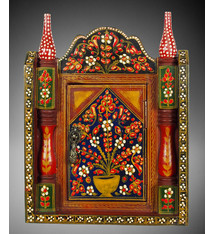 handbemalt Schlüsselschrank Afghanistan  (19/M)