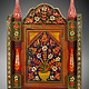 handpainted orient Bohemian Vintage style Key Box, 19/M