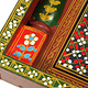 handpainted orient Bohemian Vintage style Key Box, 19/A