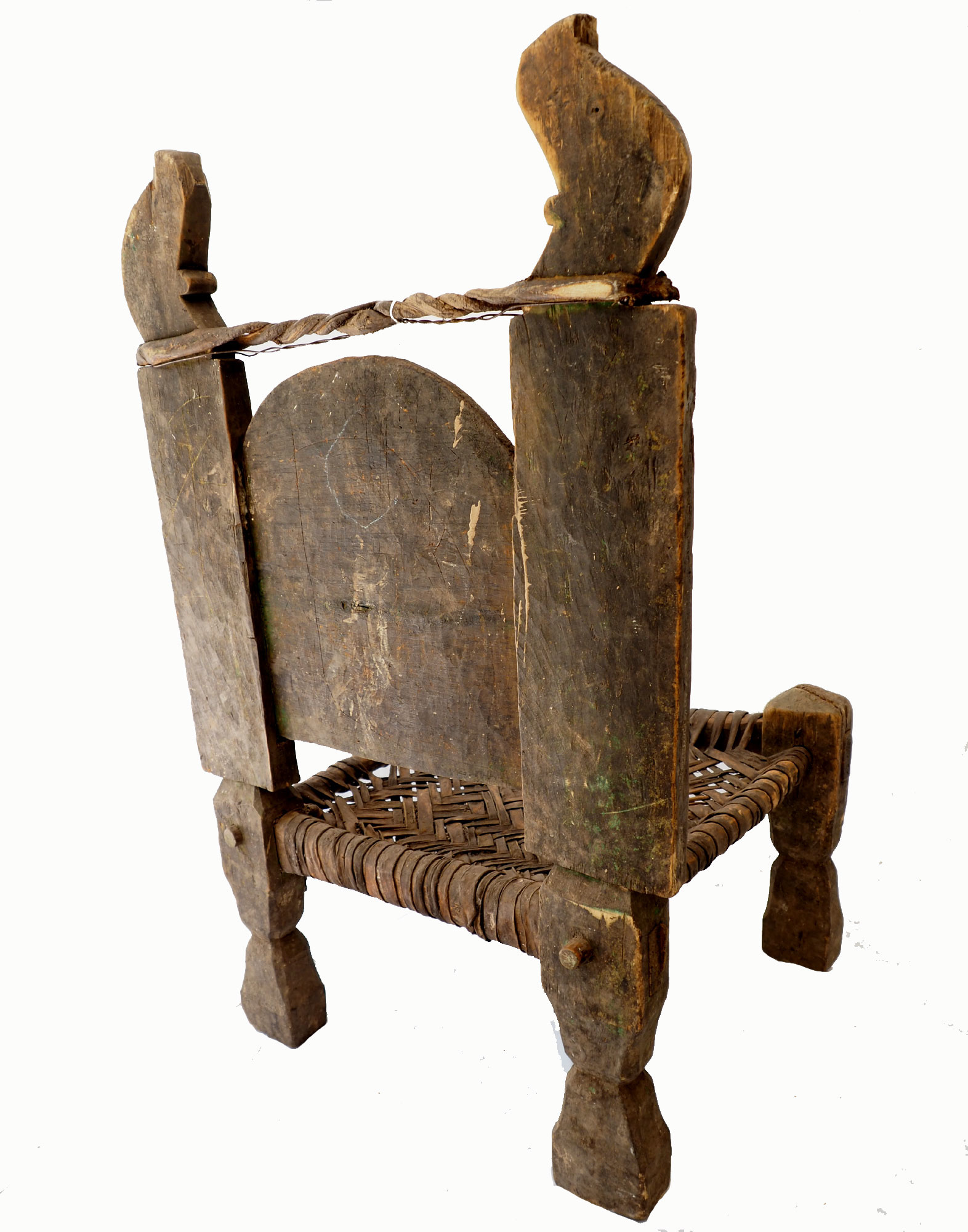Antique Nuristan Chair Stuhl No:J