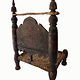 Antique Nuristan Chair Stuhl No: F