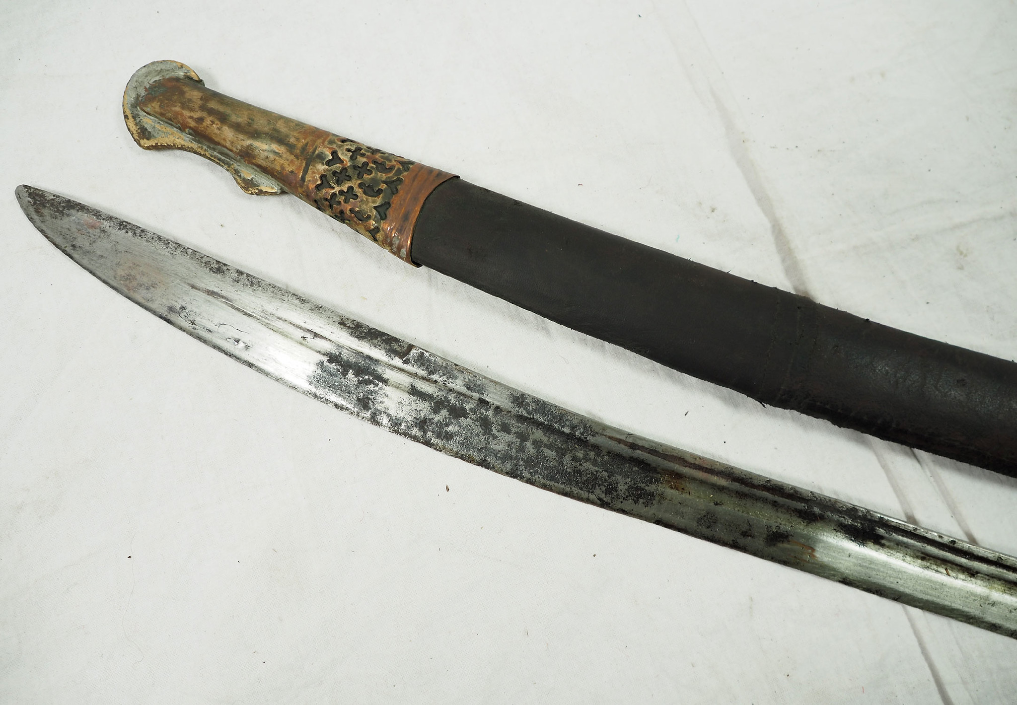 Antike Säbel messer schwert shamshir sword Knife aus Afghanistan Nr:19/ V