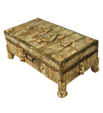 Antik  elfenbein oder knochen büchse Schmuckkiste schatulle Kiste bone ivory marriage casket box