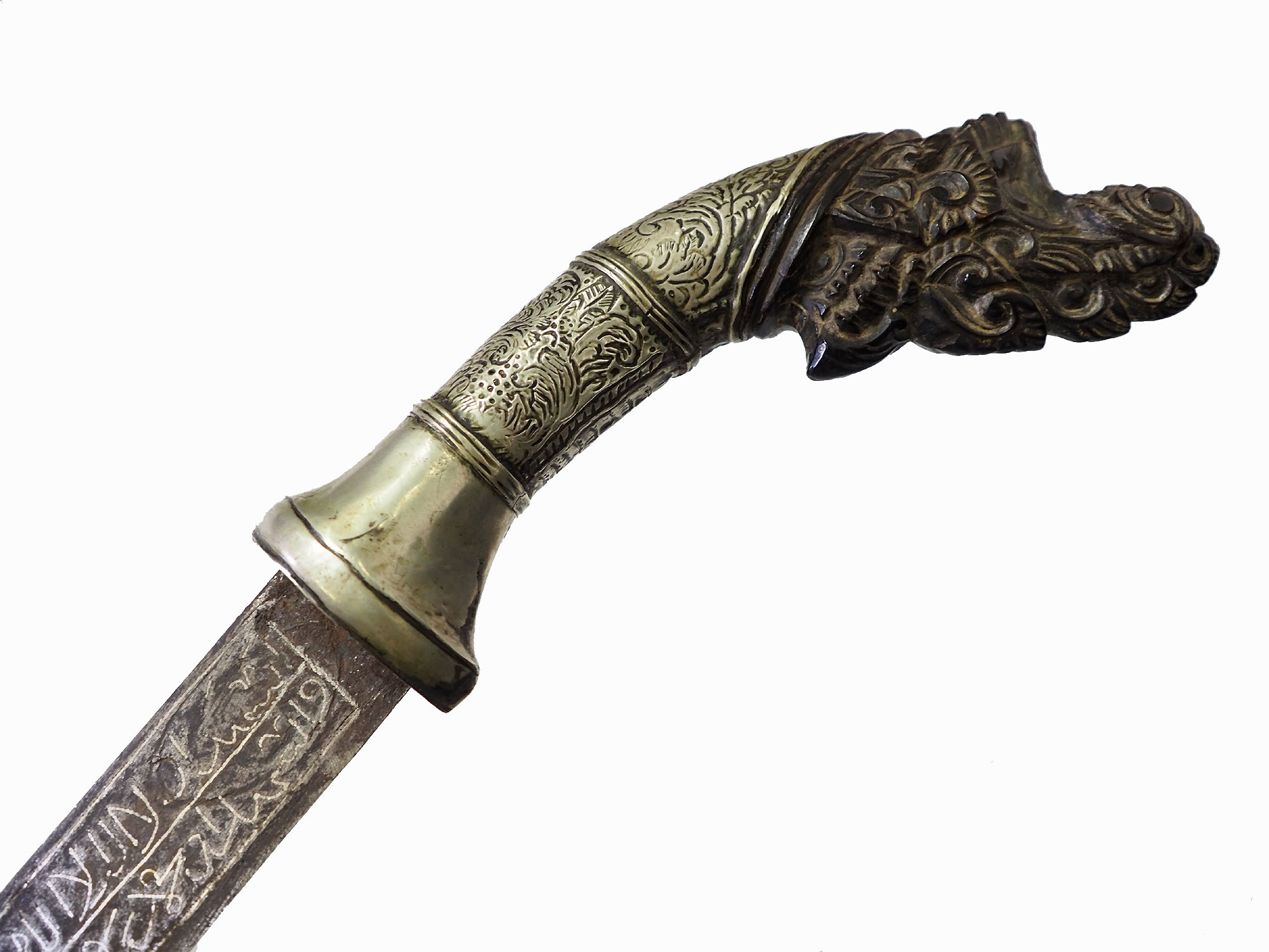 Antique islamic Sumatra pedang palembang Indonesian Sword 18/19th Century .