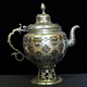 Antique Engraved Central Asian huge copper Teapot Ewer   islamic Tea Kettle Afghanistan No:19/2