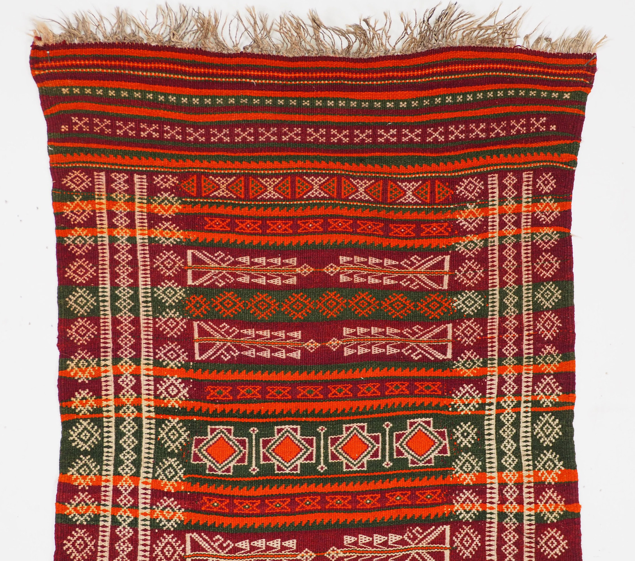 220x93 cm Antik Balouch  kelim afghan Beloch kilim Nr-19/PK-1