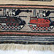 Afghan Kriegteppich Handgeknüpf Teppich Afghanistan panzer kampfjet gewehr USA Army Nato ISAF war rug Nr:19/ 28