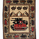 Afghan Kriegteppich Handgeknüpf Teppich Afghanistan panzer kampfjet gewehr USA Army Nato ISAF war rug Nr:19/ 30